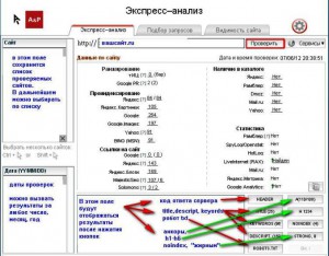 Экспресс-анализ - сайт-аудитор