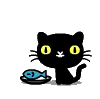черный кот - талисман